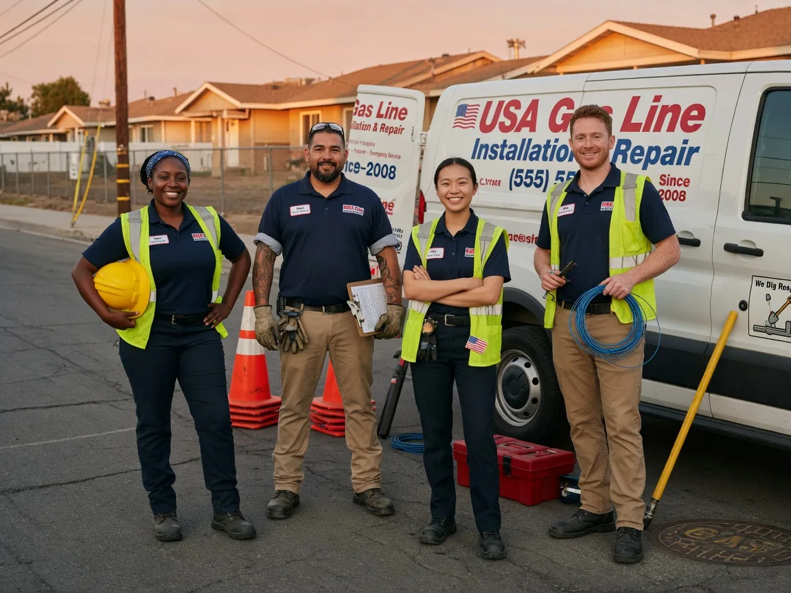 Gas Line Installation company in Pine Ridge, SD